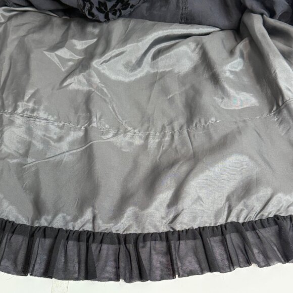 Free People 2012 Velvet Burnout Combo Women’s Dress Size 10 - Picture 6 of 9